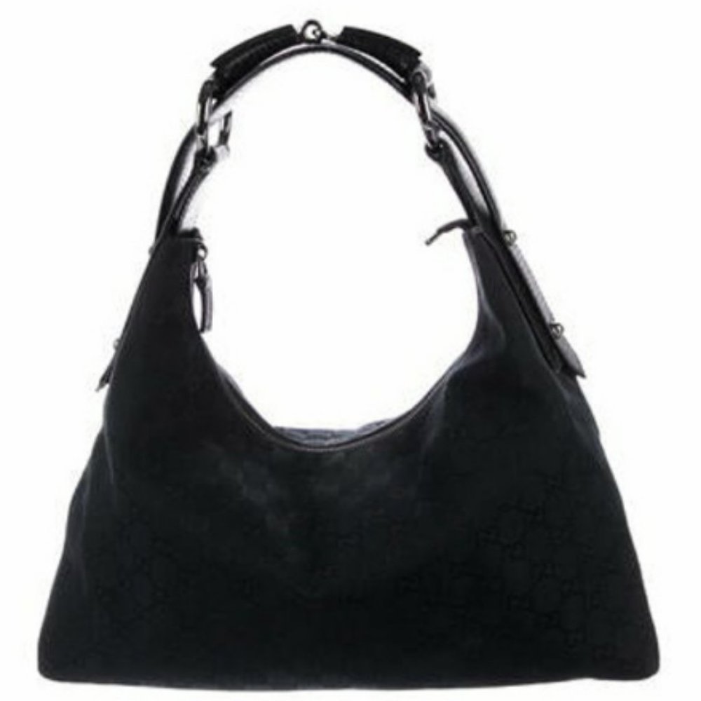 Gucci GG Canvas Medium Horsebit Hobo NWOT